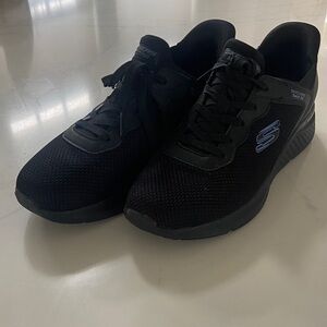 Skechers women Black and Blue Sneakers